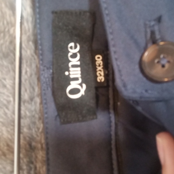 Quince Ultimate Commuter Pant Deep Navy Color Office Work Mens 32 - Picture 4 of 9